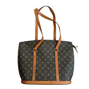 Louis Vuitton monogram Babylone shoulder tote bag authentic with COA